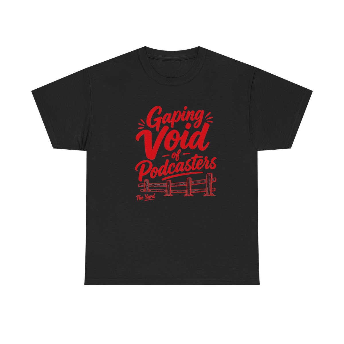 The Yard "Gaping Void of Podcasters" Unisex Tee - The Yard official T-Shirts merch