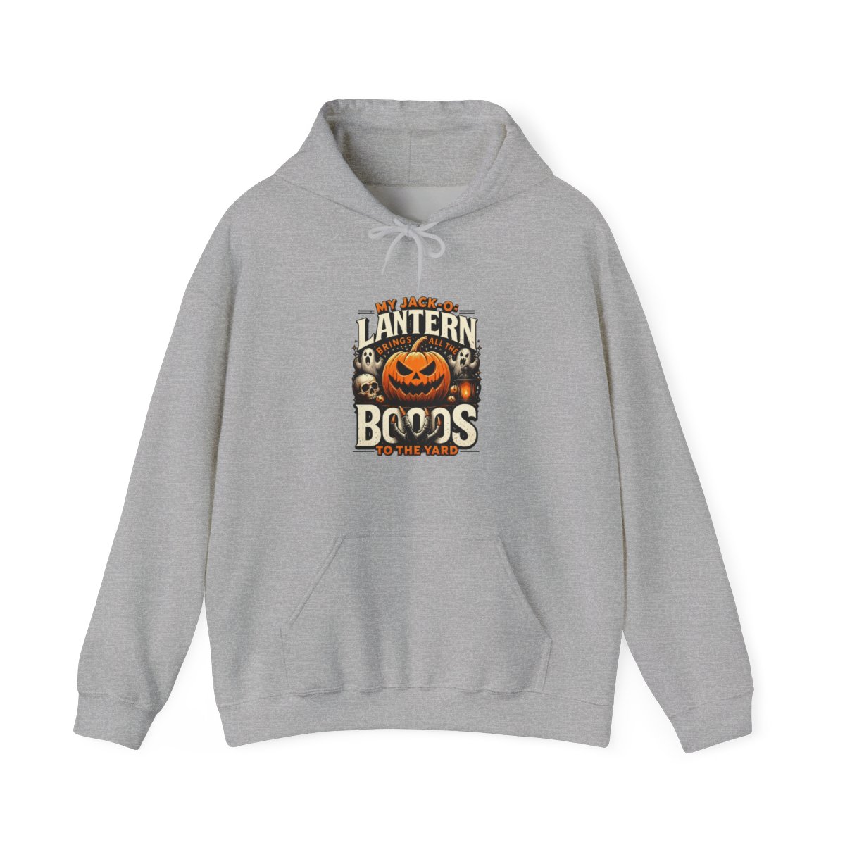 My Jack o Lantern Brings All the Booos to the Yard Hoodie - Official hoodies merchandise
